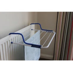 JVL Folding Clothes 5 Bar Radiator Airer