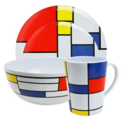 Leisurewize 16 Pce Melamine Set - De Stijl