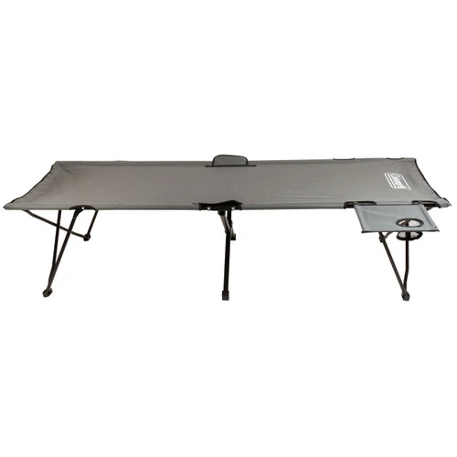 Coleman Pack-Away Steel Camp Bed With Side Table 4 Coleman Pack-Away Steel Camp Bed With Side Table - Image 2