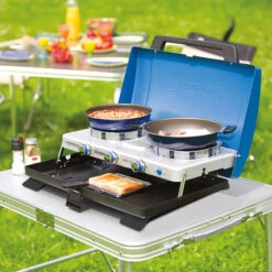Campingaz 400 ST Double Burner & Toaster - FREE Hose & Regulator -CampLux Sales Shop 26859 6 68635.1685098709