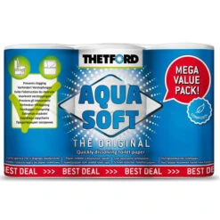 Thetford Aqua Soft Toilet Rolls X6