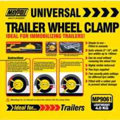 Universal Wheel Clamp 8"-10" -CampLux Sales Shop 9061 BACK 67019.1507998495