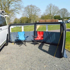 Maypole 3 Panel Inflatable Windbreak (Single Point Inflation) -CampLux Sales Shop 9526 10 39075.1710499707