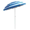 Redwood 1.7m Blue Striped Tilting Parasol -CampLux Sales Shop BB UB126 open 95995.1659861726