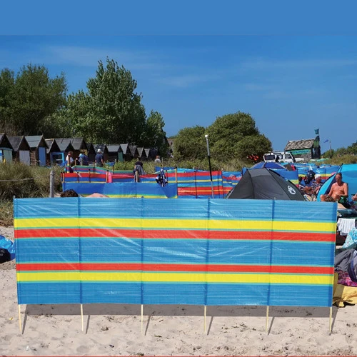 6 Pole Tall Beach Windbreak 4 6 Pole Tall Beach Windbreak - Image 2