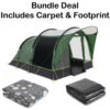 Kampa Brean 4 Poled Tent - Bundle Deal -CampLux Sales Shop Brean 4 Poled Bundle Deal 03327.1696689222