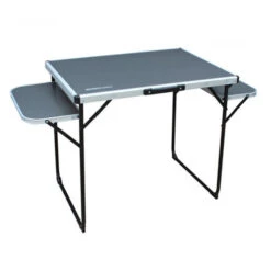 Outdoor Revolution Alu Top Camping Table 130x60 With Folding Side Tables
