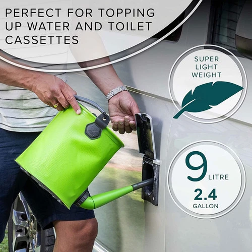 Colapz 7/9L Collapsible Watering Can & Bucket - Blue 6 Colapz 7/9L Collapsible Watering Can & Bucket - Blue - Image 4