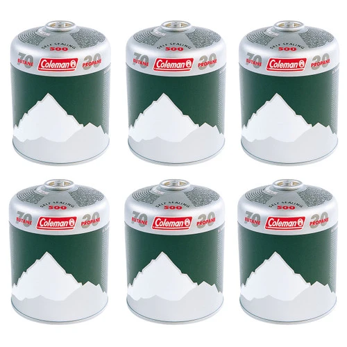 Coleman C500 Gas Cartridge - 6 Pack 3 Coleman C500 Gas Cartridge - 6 Pack