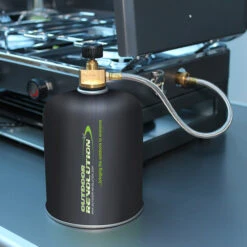 Outdoor Revolution Twin Burner Gas Stove & Grill -CampLux Sales Shop COOK2105 TwinBurnerGasStoveGrill L3 43524.1710349747