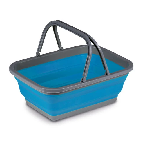 Kampa Large Collapsible Washing Bowl - Blue 3 Kampa Large Collapsible Washing Bowl - Blue
