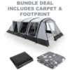 Kampa Croyde 6 AIR TC Air Tent - Bundle Deal -CampLux Sales Shop Croyde TC 58483.1696497899
