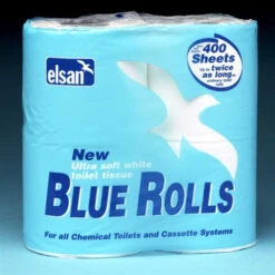 Elsan Blue Toilet Rolls X4 -CampLux Sales Shop Elsan Toilet Rolls 2 88275.1445433791