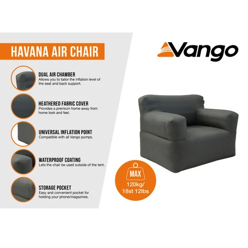 Vango Havana Inflatable Air Chair 4 Vango Havana Inflatable Air Chair - Image 2