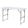Blow Moulded Folding Table 4ft - 122 X 61 X 73cm -CampLux Sales Shop Image 1 97510.1700650896