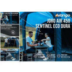 Vango Joro Air 450 Sentinel Eco Dura Tent Package 25 Vango Joro Air 450 Sentinel Eco Dura Tent Package -CampLux Sales Shop Joro Air 450 Sentinel Dura high res 12298.1708963263