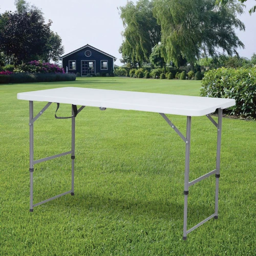 Blow Moulded Folding Table 4ft - 122 X 61 X 73cm 4 Blow Moulded Folding Table 4ft - 122 X 61 X 73cm - Image 2