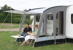 Dometic Rally 200 Poled Awning -CampLux Sales Shop RALLY 200 with canopy pole set 88936.1692697232