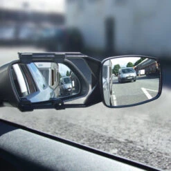 Maypole MP8322 Single Extension Towing Mirror -CampLux Sales Shop SWTT123 Front 58244.1666355400