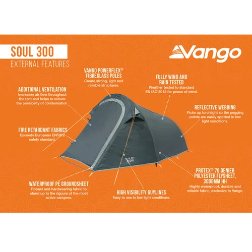 Vango Soul 300 Poled Tent 6 Vango Soul 300 Poled Tent - Image 4