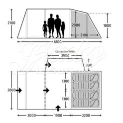 Kampa Touring AIR TC Drive-Away Awning L/H -CampLux Sales Shop Touring Floor 34630.1710256092