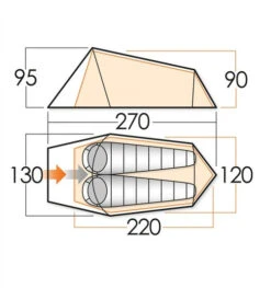 Vango Soul 200 CLR (Recycled Fabric) Poled Tent 15 Vango Soul 200 CLR (Recycled Fabric) Poled Tent -CampLux Sales Shop Vango Soul 200 3 01231.1654858432