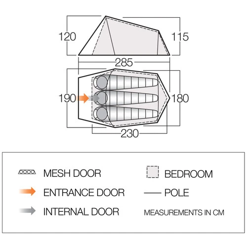 Vango Soul 300 Poled Tent 10 Vango Soul 300 Poled Tent - Image 8